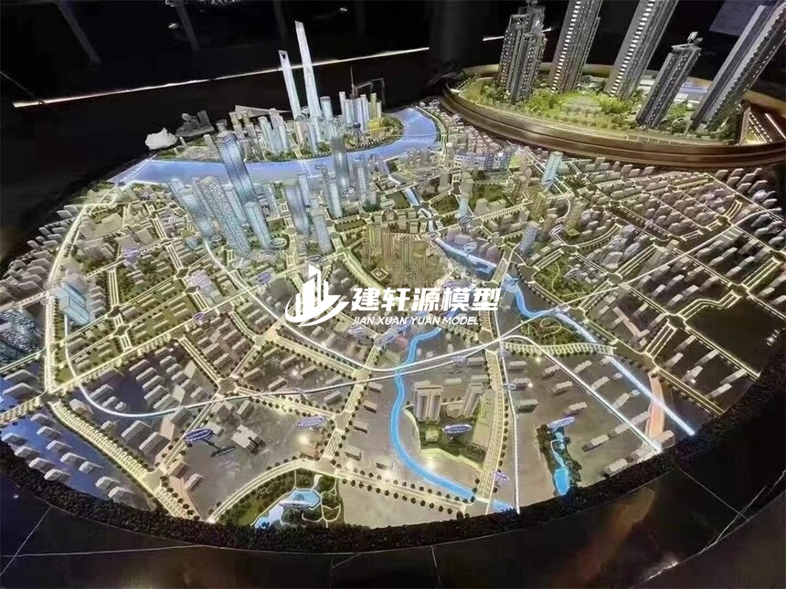确山规划模型制作